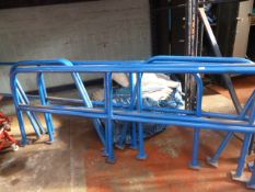 Tubular Blue Hand Rail