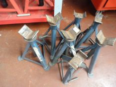 7 Assorted Axle Stands