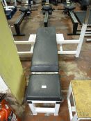 *Adjustable Bench Press with Spotter Stand