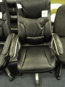 *BLK PURESOFT MANAGER CHAIR