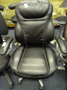 *Black Pure Soft Managers Chair