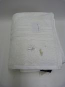 *RALPH LAUREN BATH SHEET - WHITE