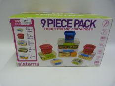 *KLIP IT FOOD STORAGE 9PC