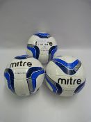 *3 MITRE FOOTBALLS