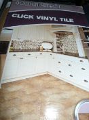*2 Packs of Click Vinyl Tiles