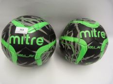 *2 Mitre Footballs