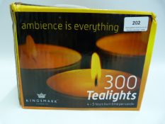 *K/MARK TEALIGHTS 300PK