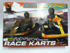 *MICRO SCALEXTRIC RACE KARTS GAME