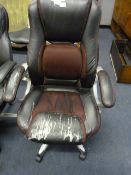 Black Pure Soft Managers Chair