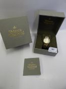 *VV051CPGD V/WESTWOOD LDS  WATCH WITH GOLD COLOURED STRAP