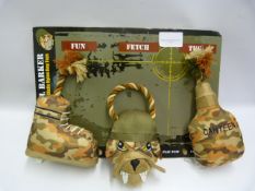 *GENERAL BARKER DOGTOY 3PK