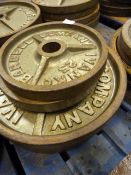 *6 Olympic Weights with 2