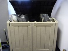 *Large Timber Effect Bicycle Store