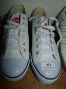 *Pair of Lee Cooper Size 7 White Shoes