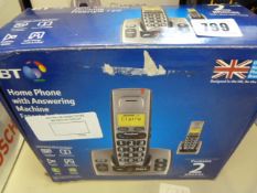 *BT Twin Pack Cordless Phone Set