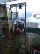 *Plate Glass Shelf Display Cabinet