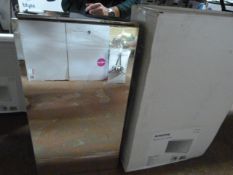 *Chrome Mirrored Bathroom Cabinet & 1 Other