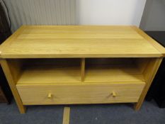 *Occasional Table with Drawer in Light Oak