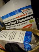 *Box Containing Wheelchair Covers - Seat Protectors etc