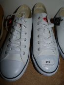 *Pair of Lee Cooper Size 10 White Shoes