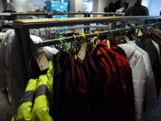 *Wood & Silver SPUR Style Garment Rail