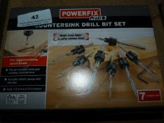 Powerfix Counter Sink Drill Bit Set