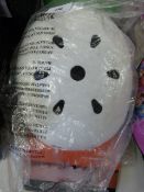 *Zink BMX Style Helmet in White