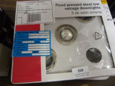 *2 Sets of LED Stainless Steel Down Lights