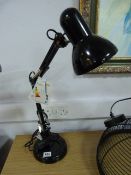 *Black Angle Poised Lamp
