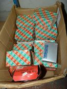 Box Containing 8 x 2 Slot Head CSK Wood Screws etc