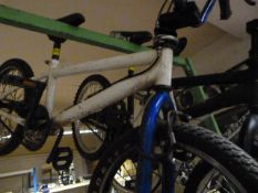Boy's BMX Style Cycle - White & Blue