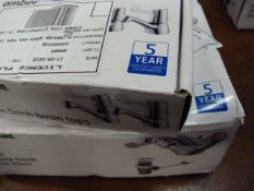 *2 Plumb Sure Amber Basin Taps