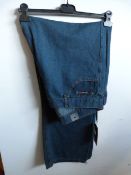 *Pair of Pierre Cardin Size 40 Regular Blue Jeans