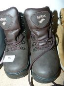 *Pair of Brown Walking Boots Size 4