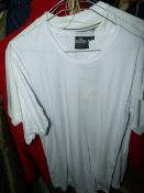*4 White T-Shirts