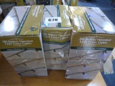 *3 Sets of LED Fairy Lights