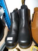 *Pair of Black Airwair Safety Boots Size 11