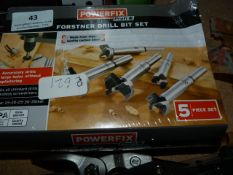 Powerfix Forstner Drill Bit Set