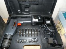 12 Volt Cordless Drill & Bits