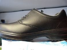 *Black Safety Shoes Size 7