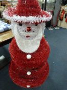 *120cm Pre-Lit Santa