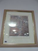 Framed Limited Edition Print by Janet Rogers - Garden Walk