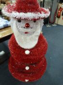 *120cm Pre-Lit Santa