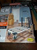 Aluminium Flat Bed Trolley