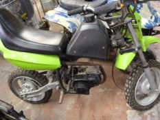 *Child's Petrol Driven Motor Cycle
