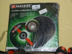 Parkside 6 Piece Cutting & Grinding Disc Set