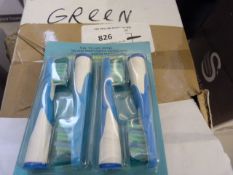 *Sonic Green Toothbrush Heads