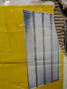 *B&Q 4 Fold Bath Shower Screen