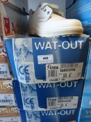 *3 Pairs of Size 2 Working Shoes - White
