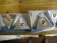 *2 Sets of 3 Under Counter LED Cabinet Lights